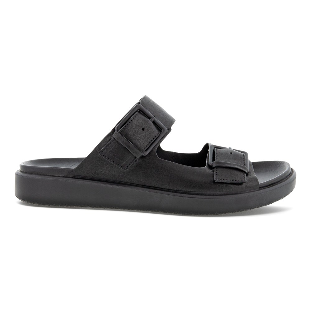 ECCO Mens Slides Black - Flowt Lx - VET-258947